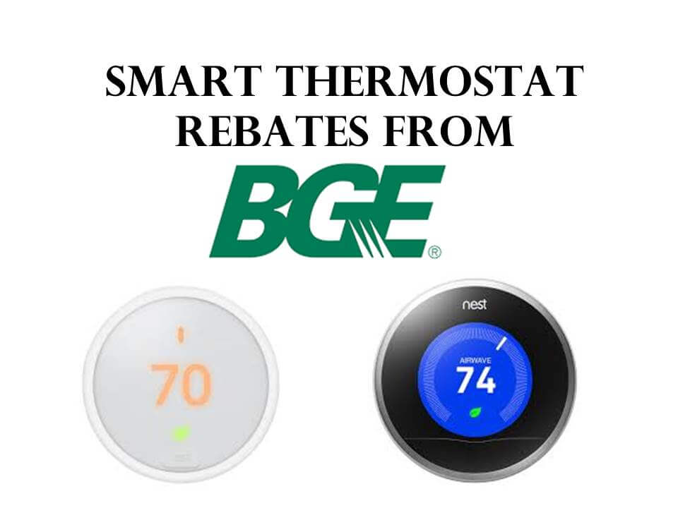Bge Rebate Smart Thermostat